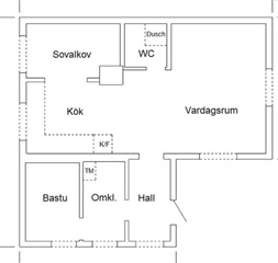 Bild 1. Hus/villa, Kölängen, Knivsta 