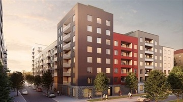 Bild 1. Lägenhet, Rustningsgränd, Järfälla 