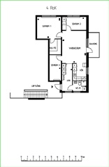 Bild 1. Lägenhet, Valörvägen, Luleå 