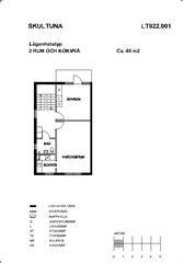 Bild 2. Lägenhet, Bankvägen, Skultuna 