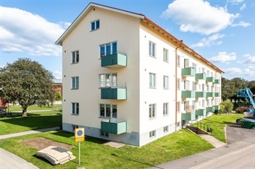 Bild 1. Lägenhet, Odalvägen, Halmstad 