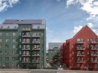 Bild 1. Lägenhet, Fridtunagatan, Linköping 