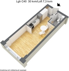 Photo 4. Apartment, Gjuterigatan, Jönköping 