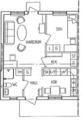 Photo 1. Apartment, Ravingatan, Bjurholm 