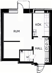 Photo 1. Apartment, Lilla Håjumsgatan, Trollhättan 