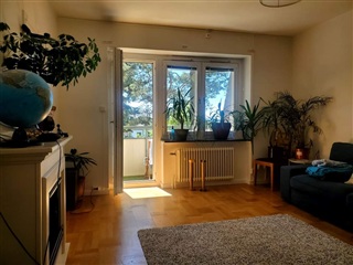 Bild 2. Rum, Bergstigen, Solna 