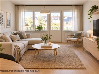 Bild 1. Lägenhet, Utmarksvägen, Falkenberg 