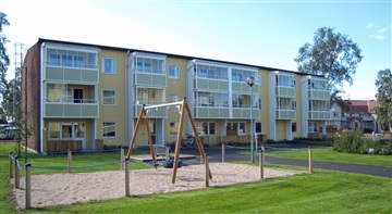 Bild 1. Lägenhet, Järnvägsgatan, Sveg 