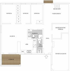 Bild 24. Hus/villa, Orrvägen, Täby 