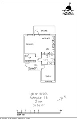Photo 1. Apartment, Askegatan, Höganäs 