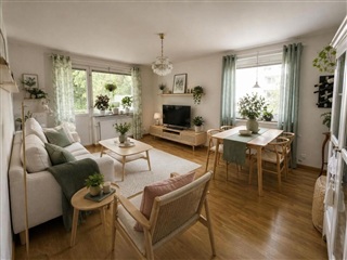 Bild 1. Lägenhet, Sibeliusgatan, Katrineholm 