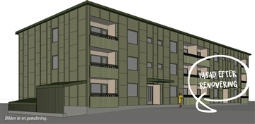Bild 1. Lägenhet, Visvägen, Uddevalla 