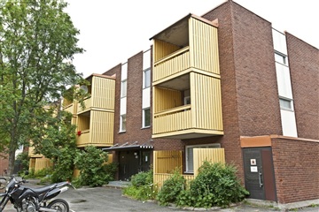 Bild 1. Lägenhet, gnejsvägen, Umeå 