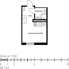 Photo 1. Apartment, Väderleden, Luleå 