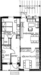 Photo 1. Apartment, Lillvägen, Bjurholm 
