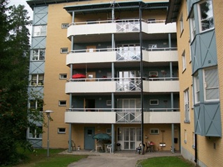 Bild 1. Lägenhet, Solbågen, Hudiksvall 
