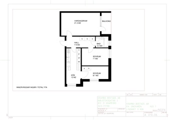 Photo 1. Apartment, Drottninggatan, Kramfors 