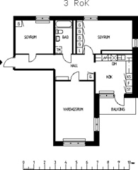 Photo 1. Apartment, Hagelvägen, Luleå 
