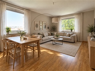 Bild 1. Lägenhet, Sibeliusgatan, Katrineholm 