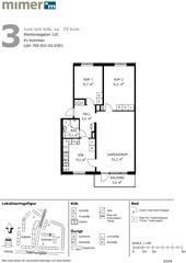 Photo 3. Apartment, Stentorpsgatan, Västerås 