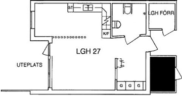 Photo 1. Apartment, Stibyborgsgatan, Gärsnäs 