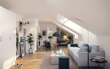 Bild 2. Lägenhet, hemmansvägen, Halmstad 