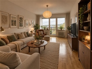 Bild 1. Lägenhet, Odengatan, Falköping 