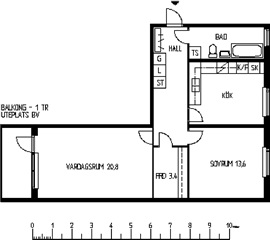 Photo 1. Apartment, Forellgränd, Luleå 
