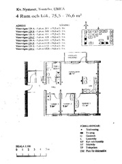 Photo 1. Apartment, Vittervägen, Umeå 