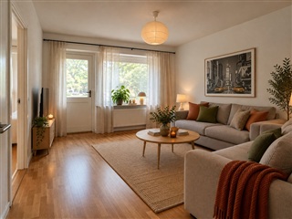 Bild 1. Lägenhet, Hagtornsgatan, Gävle 