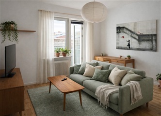 Bild 1. Lägenhet, Hantverkaregatan, Karlskrona 