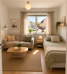 Bild 1. Lägenhet, Blekegatan, Ystad 