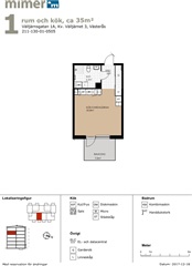 Bild 5. Lägenhet, Välljärnsgatan, Västerås 