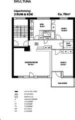 Photo 2. Apartment, Vallonvägen, Skultuna 