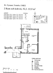 Photo 1. Apartment, Vittervägen, Umeå 