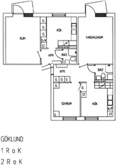 Photo 2. Apartment, Göklundsvägen, Hofors 