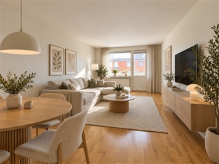 Bild 1. Lägenhet, Jägaregatan, Katrineholm 