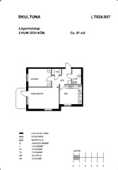Photo 2. Apartment, Aluminiumvägen, Skultuna 