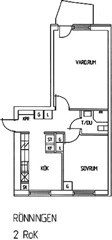 Photo 2. Apartment, Rönningsgatan, Hofors 