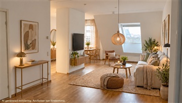 Bild 1. Lägenhet, Sjöjungfrugatan, Västerås 