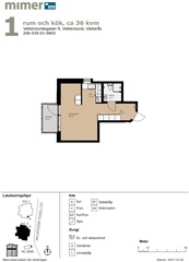 Bild 8. Lägenhet, Vetterslundsgatan, Västerås 