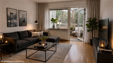 Bild 1. Lägenhet, Stjärngatan, Västerås 