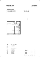 Bild 2. Lägenhet, Vallonvägen, Skultuna 