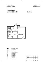 Bild 3. Lägenhet, Aluminiumvägen, Skultuna 