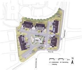 Bild 1. Lägenhet, Stinas äng, Åsa 