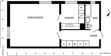 Photo 3. Apartment, Bruksgatan, Simrishamn 