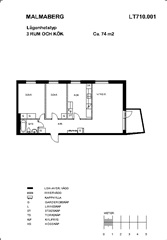 Photo 3. Apartment, säbygatan, Västerås 