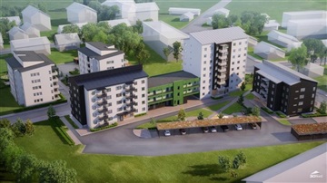 Bild 8. Lägenhet, Östra Prinsgatan, Umeå 