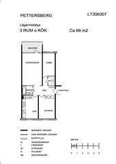 Bild 5. Lägenhet, pettersbergsgatan, Västerås 