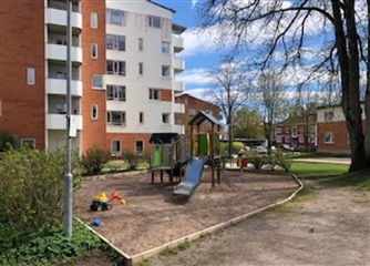 Bild 1. Lägenhet, Södra Järnvägsgatan, Växjö 